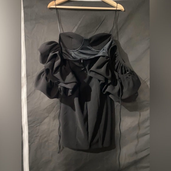 Mini Black Dress - Picture 4 of 5